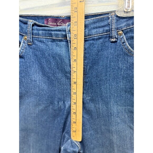 Gloria Vanderbilt Amanda Blue Jeans Denim Medium Wash Size 10 - Picture 8 of 10